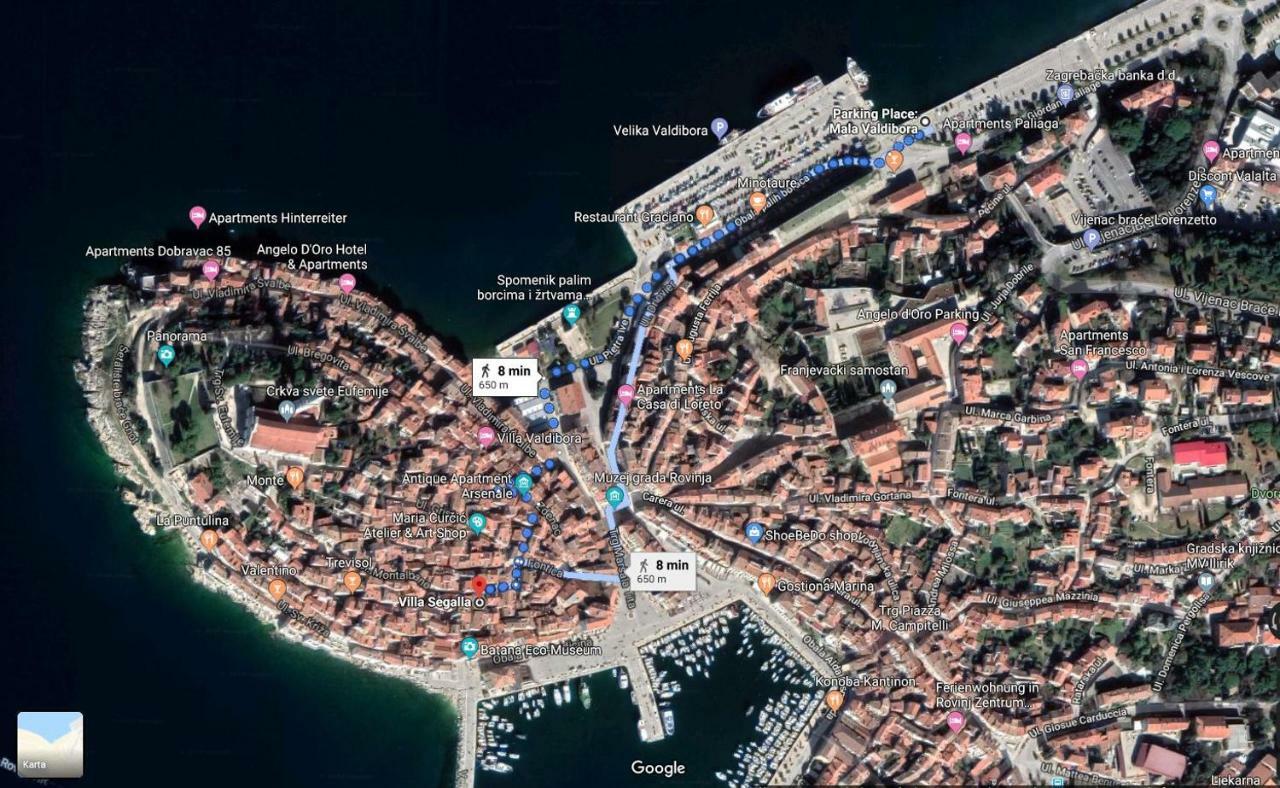 Villa Segalla Rovinj Dış mekan fotoğraf